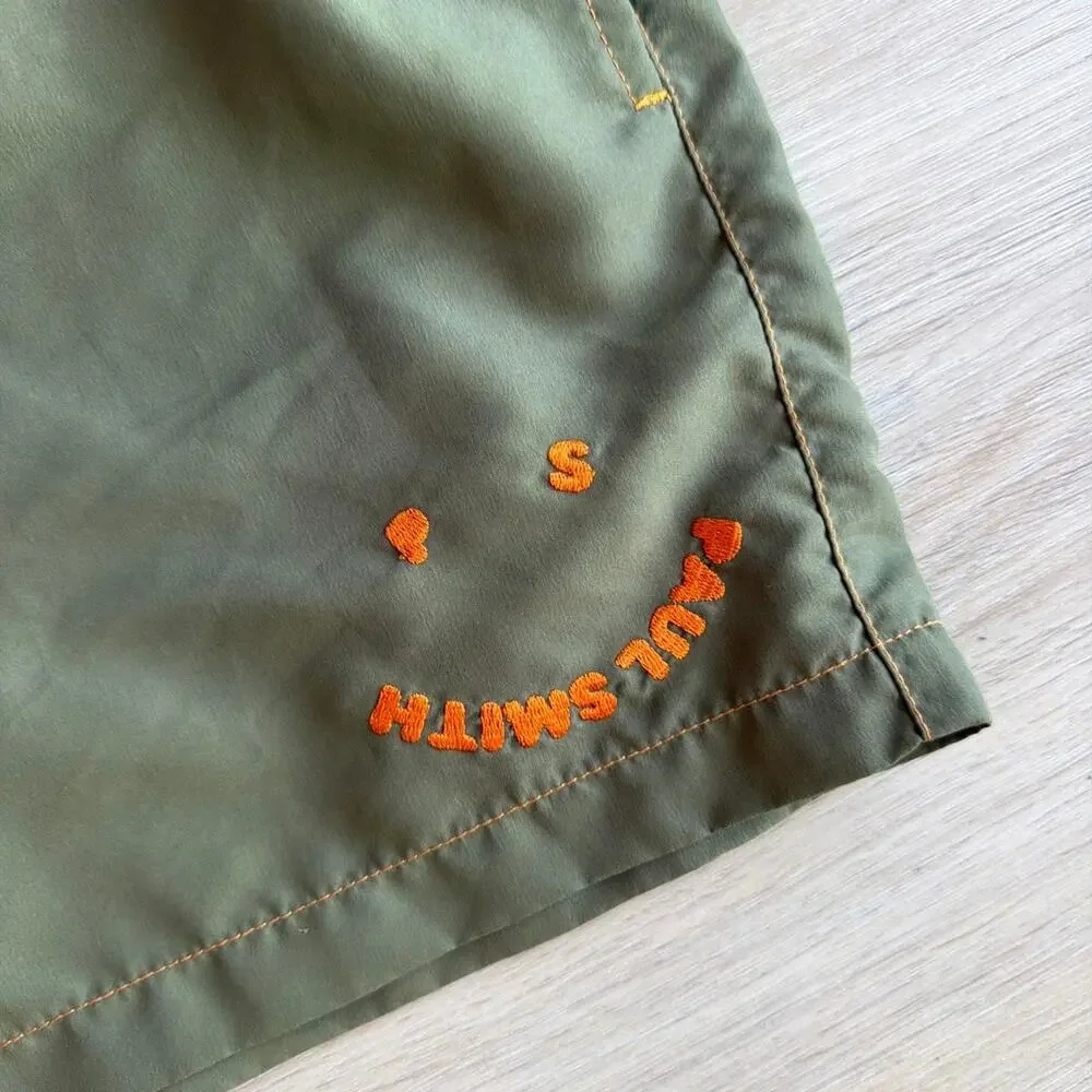 Paul smith olive green swim